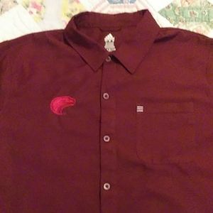 Adidas ULM men's button down shirt